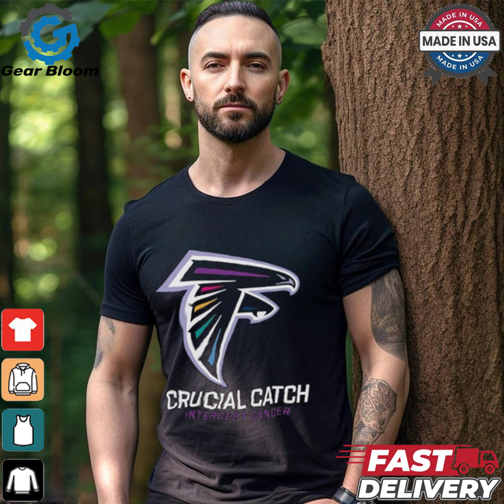 Atlanta Falcons Nike Black 2024 NFL Crucial Catch T Shirt Atlanta Falcons Nike Black 2024 NFL Crucial Catch T Shirt