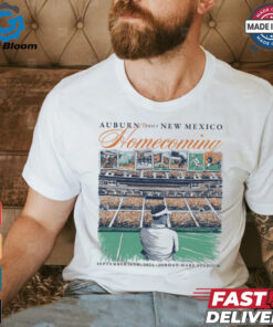 Auburn Tigers vs. New Mexico Homecoming September 14th 2024 Jordan Hare Stadium Shirt