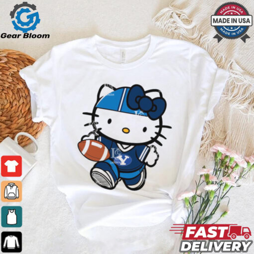 BYU Cougars Cute Hello Kitty Football shirt