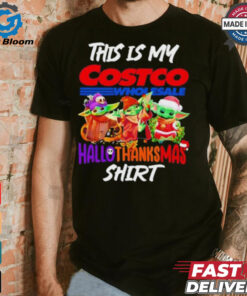 Baby Yoda Costco This Is My Hallothanksmas Shirt