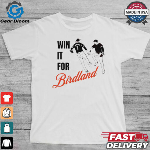 Baltimore Gunnar Henderson & Anthony Santander win it for Birdland shirt