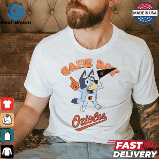 Baltimore Orioles Bluey Game Day shirt