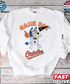 Baltimore Orioles Bluey Game Day shirt