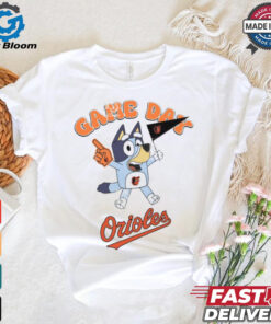 Baltimore Orioles Bluey Game Day shirt