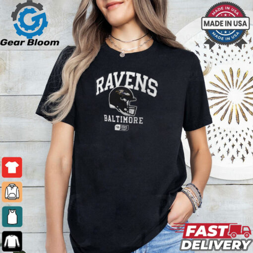 Baltimore Ravens Nike Anthracite Helmet Essential T Shirt