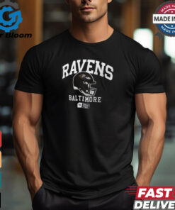 Baltimore Ravens Nike Anthracite Helmet Essential T Shirt