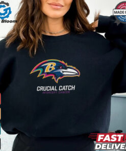 Baltimore Ravens Nike Black 2024 NFL Crucial Catch T Shirt