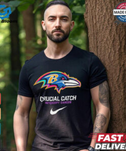Baltimore Ravens X Nike 2024 NFL Crucial Catch Shirt