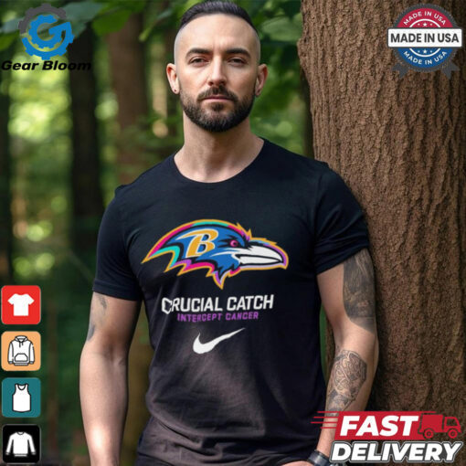 Baltimore Ravens X Nike 2024 NFL Crucial Catch Shirt