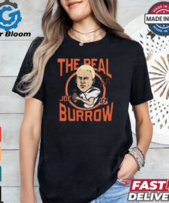 Bengals The Real Joe Burrow Cincinnati Bengals NFL Signature t shirt