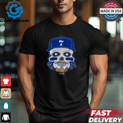 Bobby Witt Jr. Sugar Skull Kansas City Royals t shirt