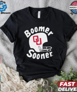 Boomer Sooner Oklahoma Sooners helmet shirt