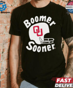 Boomer Sooner Oklahoma Sooners helmet shirt