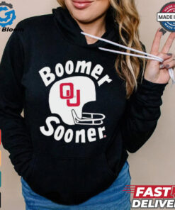 Boomer Sooner Oklahoma Sooners helmet shirt