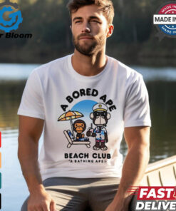 Bored Ape Yacht Club A Bored Ape Beach Club A Bathing Ape t shirt