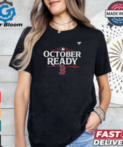 Boston Red Sox October Ready 2024 MLB Postseason Locker Room T Shirt