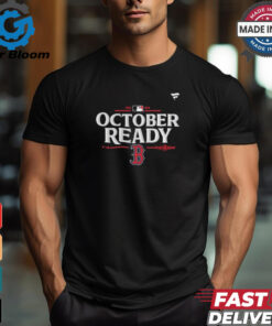 Boston Red Sox October Ready 2024 MLB Postseason Locker Room T Shirt