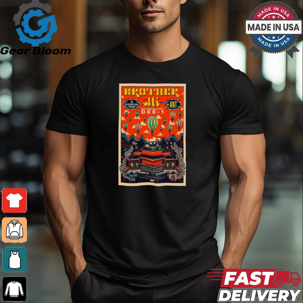 Brother Ali The Satisfied Soul Tour 2024 Shirt Brother Ali The Satisfied Soul Tour 2024 Shirt