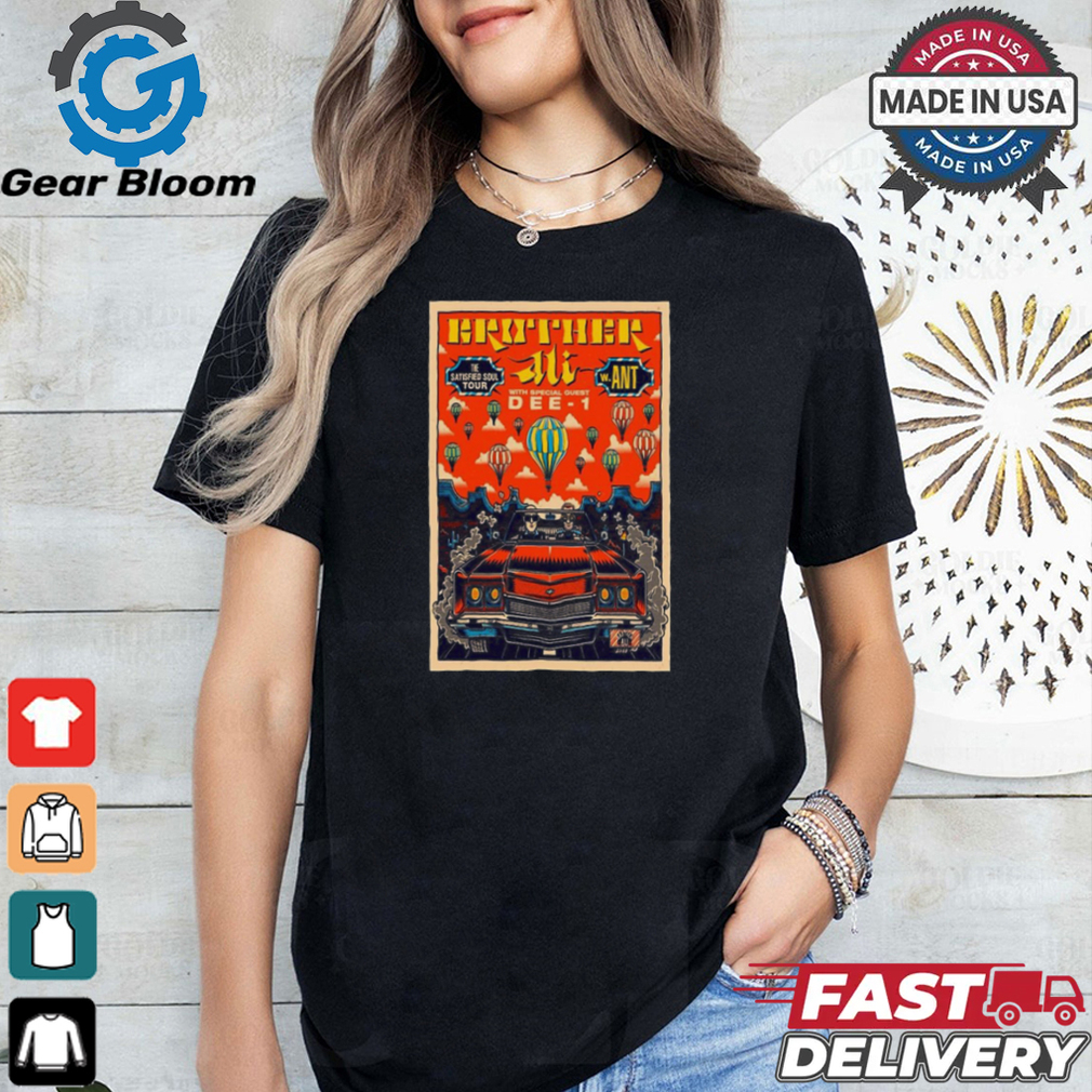 Brother Ali The Satisfied Soul Tour 2024 Shirt Brother Ali The Satisfied Soul Tour 2024 Shirt