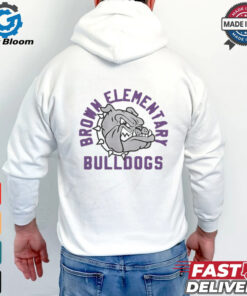 Brown Elementary Bulldogs logo shirt