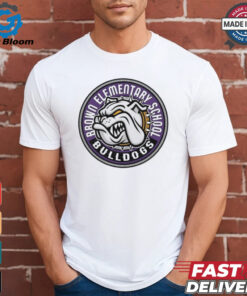 Brown Elementary School Bulldogs logo shirt