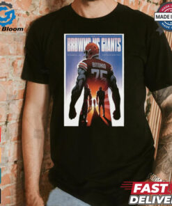 Browns vs. Giants Game Day 2024 Poster Shirt