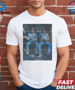 Bryce Harper and Bryson Stott Philadelphia Phillies Citizens Bank Park shirt