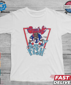 Buffalo Bills Andre Reed squish the fish Miami Dolphins shirt