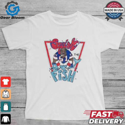 Buffalo Bills Andre Reed squish the fish Miami Dolphins shirt