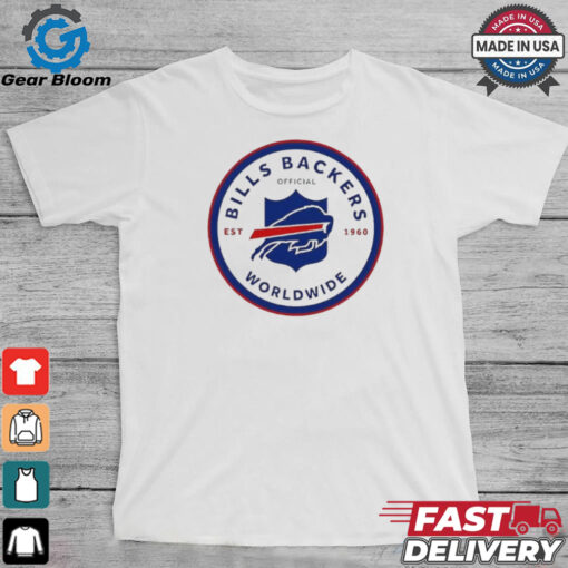 Buffalo Bills Backers worldwide est 1960 shirt