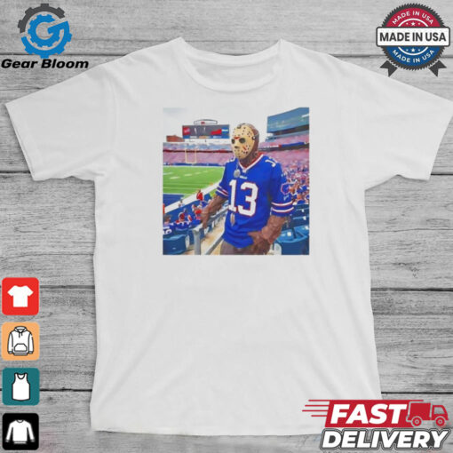 Buffalo Bills Jason Voorhees Friday the 13th Halloween shirt