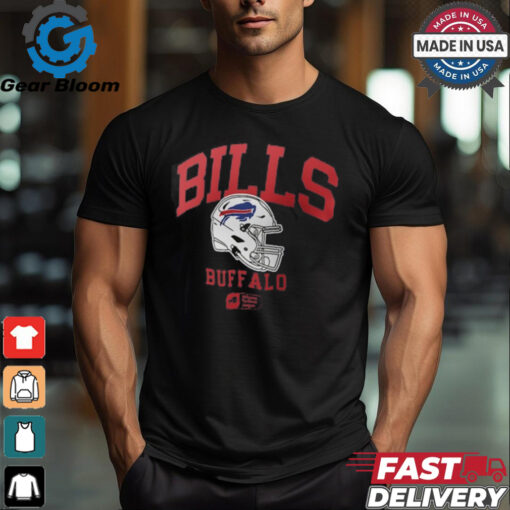 Buffalo Bills Nike Anthracite Helmet Essential T Shirt