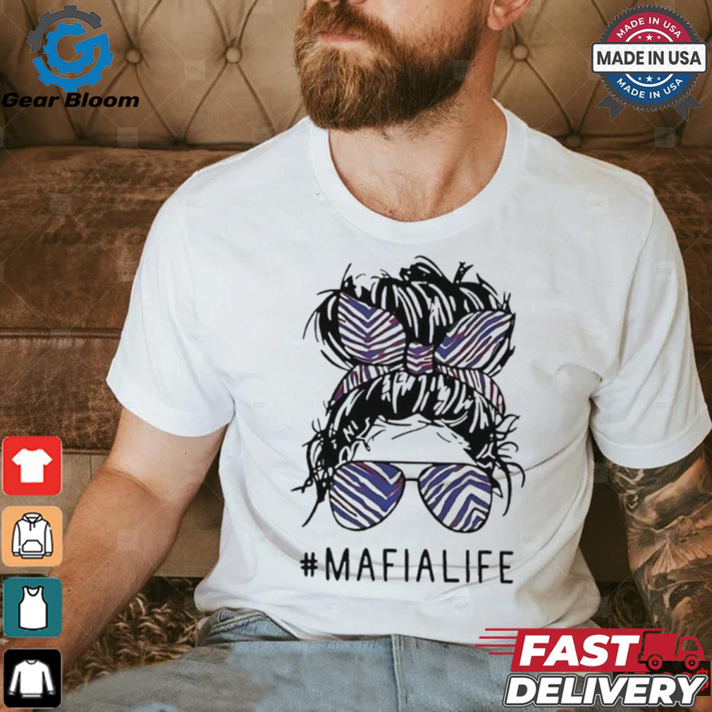 Buffalo Bills girl Mafia life shirt Buffalo Bills girl Mafia life shirt
