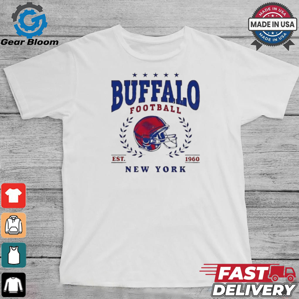 Buffalo football est 1960 New York school style shirt Buffalo football est 1960 New York school style shirt