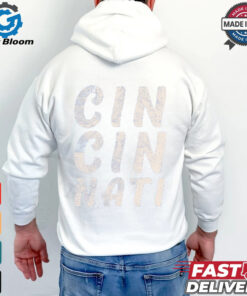 CIN CIN NATI Distressed Shirt