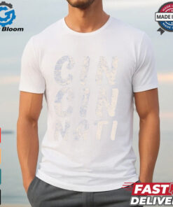 CIN CIN NATI Distressed Shirt