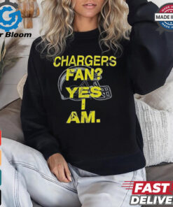 San Diego Chargers, Chargers Fan, Yes I Am T Shirt