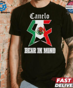 Canelo Alvarez Boxing Bear In Mind Mexico Shirt