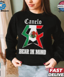 Canelo Alvarez Boxing Bear In Mind Mexico Shirt