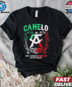 Canelo World Champion Saul Alvarez Boxing Club Jalisco Mexico Shirt