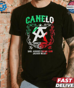 Canelo World Champion Saul Alvarez Boxing Club Jalisco Mexico Shirt