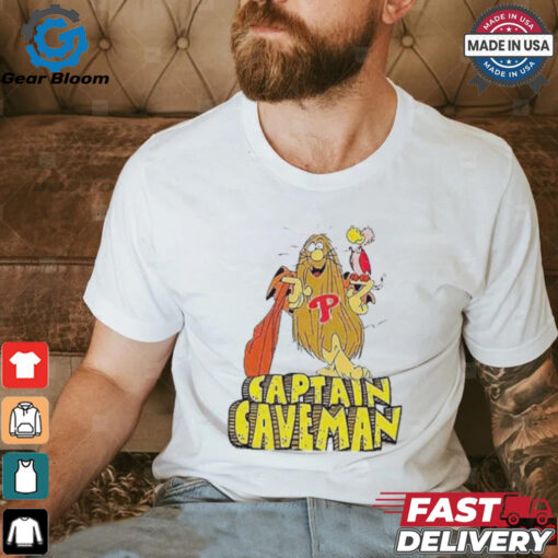 Captain caveman Philly baseball shirt