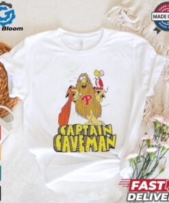 Captain caveman Philly baseball shirt