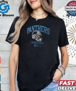 Carolina Panthers Nike Anthracite Helmet Essential T Shirt