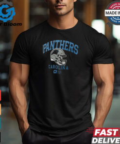 Carolina Panthers Nike Anthracite Helmet Essential T Shirt