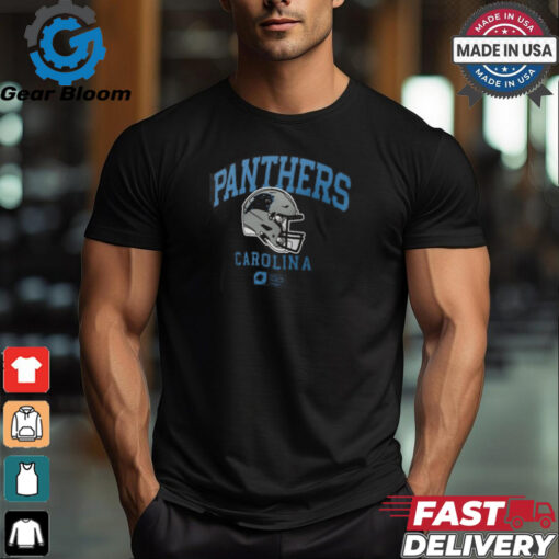 Carolina Panthers Nike Anthracite Helmet Essential T Shirt