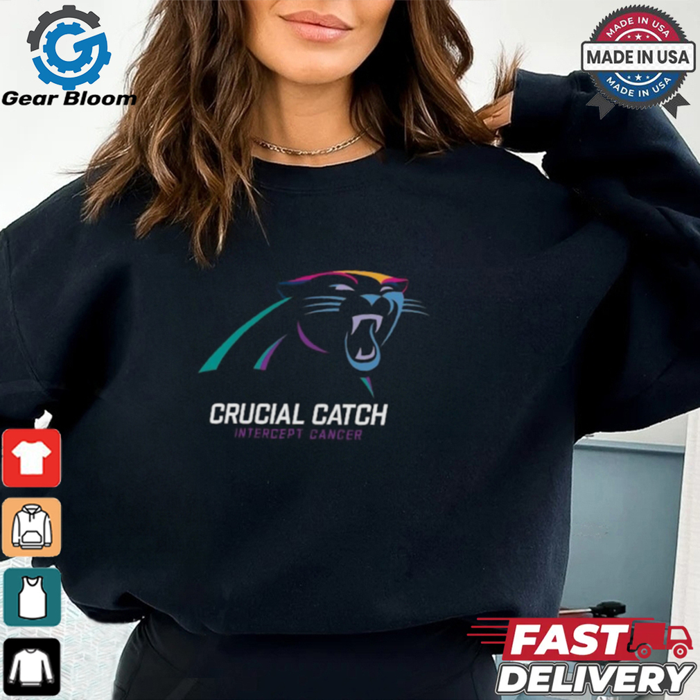 Carolina Panthers Nike Black 2024 NFL Crucial Catch T Shirt Carolina Panthers Nike Black 2024 NFL Crucial Catch T Shirt