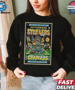 Pittsburgh Steelers vs Los Angeles Chargers Sept 22 2024 Acrisure Stadium Poster Shirt