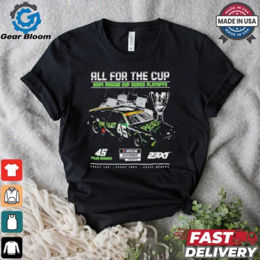 Checkered flag sports black tyler reddick 202