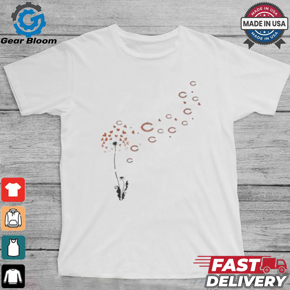 Chicago Bears Floral Dandelion Shirt Chicago Bears Floral Dandelion Shirt